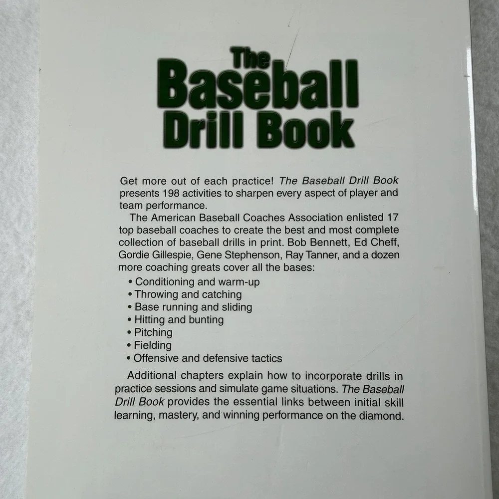 The Baseball Drill Book